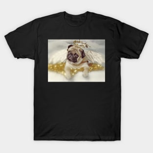 Pug Dog Angel T-Shirt